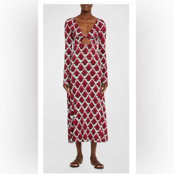 Johanna Ortiz Sixties Valiente Gaucha midi dress women ✨✨✨ - Picture 1 of 11